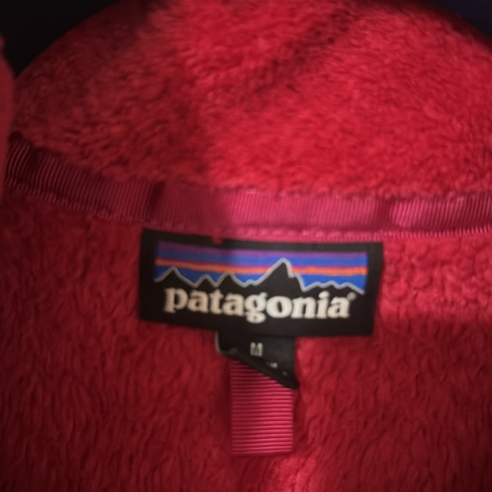 Patagonia Women’s Re-Tool Snap-T Fleece Pullover Pink Medium - Picture 4 of 8